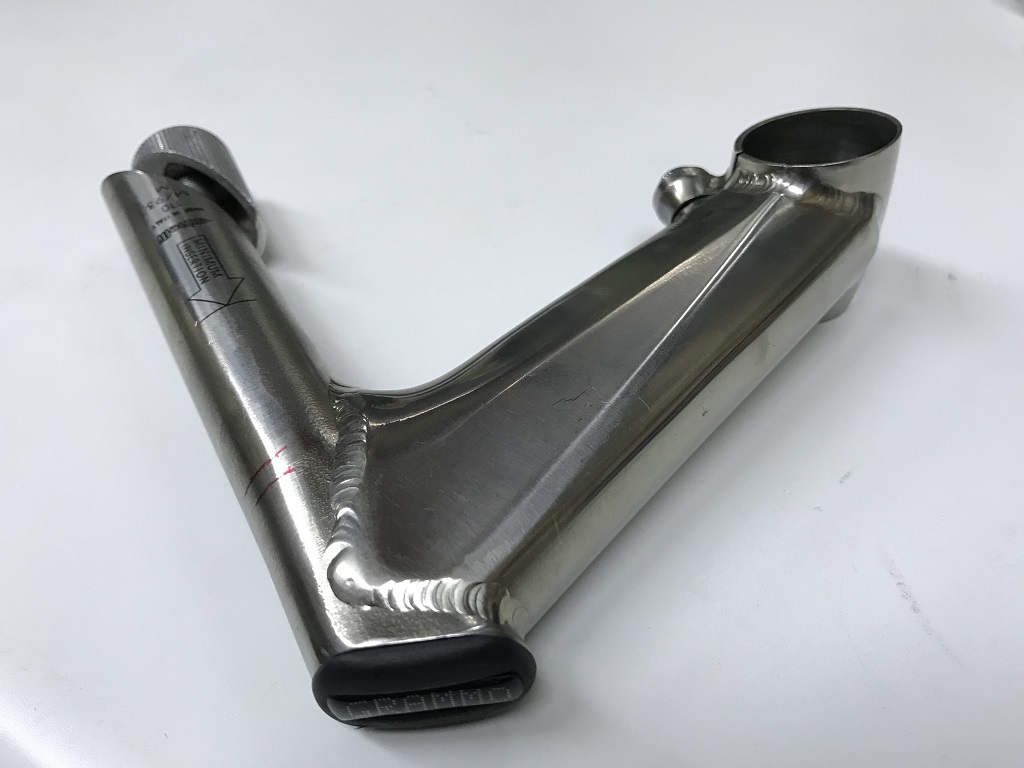 チタン製自転車部品の修理